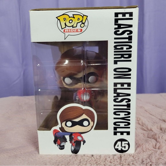 Funko POP! Rides Elastigirl On Elasticycle Figure #45 - Picture 2 of 5
